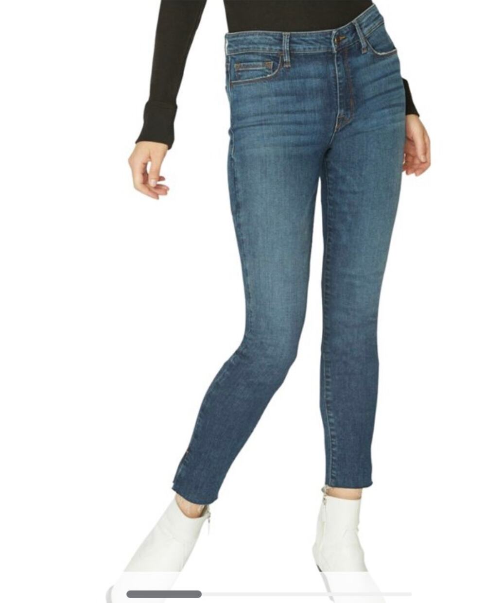 Sanctuary High Rise Skinny Jeans Dark Wash 29